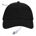LED-m&uuml;ts s&uuml;ttib pesapallim&uuml;tsi v&auml;lklambiga helendav m&uuml;ts USB-laetav hip-hop helendav m&uuml;ts Halloweeni vilkuv m&uuml;ts peodiskobaari jaoks must