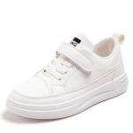 Laste minimalistlikud ja moodsad takjapaelaga madala &uuml;laosaga spordi- ja vabaajajalatsid V&auml;ikesed valged kingad Lastejalatsid lauajalatsid 26 valge