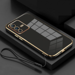 VIVO V23 Pro &uuml;mbris VIVO V23 kate VIVO V23 5G &uuml;mbris VIVO V2130 V2132 luksuslik ruudukujuline plaaditud telefoni&uuml;mbris p&otilde;rutuskindel tagakaas For vivo V23 5G&Case & Strap