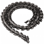 Punk Rocker 15 mm laiusega draakonikiil ketiga kaelakee meestele, t&auml;isroostevabast terasest meeste kaelas ehted, aksessuaarid, kingitused talle 50CM must