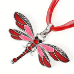 S&auml;delev kiiliga ripatskaelake lindiga igap&auml;evase glamuuri jaoks Ideaalne naiste ehtekink erilisteks s&uuml;ndmusteks punane