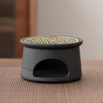 Keraamiline teekannu soojendaja, k&uuml;&uuml;nlaga soojendusalus, kuumakindel alus, tee soojendaja alus, teekannu hoidja