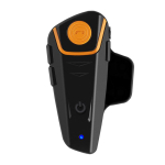 Mootorrattakiiver Bluetooth peakomplekt intercom toetab reaalajas intercomi FM raadio funktsiooni 【1】none wheat black
