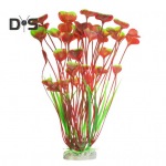 Simuleeritud veetaimed Akvaariumi roomajate paak plastikust kunstmuru mudel, ornament kalapaagi terraariumi kaunistused Realistlik maastikukujundus punane