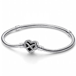 Originaalsed hetked Roosi &otilde;itsemises Kinnitusega maokett k&auml;ev&otilde;ru Fit Europe Bangle 925 Sterling Silver Bead Charm Isetehtud ehted 17cm