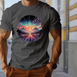 Uus suvine meeste moe T-s&auml;rk Personality Highway tr&uuml;kitud meeste T-s&auml;rk top XS must