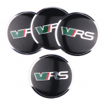 4 Pieces of 56MM General Motors Wheel Hub Modification Car Wheel Hub Center Cover Sticker Wheel Hub Badge Cover Badge Suitable for VRS VII