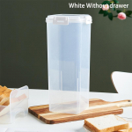 Leiva s&auml;ilituskarp Leiva- ja r&ouml;stsaia hoiukast K&ouml;&ouml;gitarbed Praktiline leivahoidla jaotuskarp, suletud purk Whtie 2