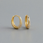 925 Sterling Silver Micro-Inkrusteeritud tsirkoonist r&otilde;ngask&otilde;rvar&otilde;ngad naistele Kerge luksusliku temperamendiga k&otilde;rvar&otilde;ngad, m&uuml;&uuml;vad ehteid kuldne