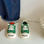 Laste koledad armsad l&otilde;uendist kingad kevadised ja s&uuml;gisesed poistele ja t&uuml;drukutele takjakingad Korea Open Smile Baby Lasteaed V&auml;ikesed valged kingad 21 roheline