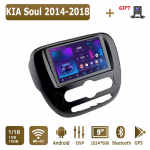 Androidi autoraadio KIA Soul 2014-2018 jaoks Multimeediapleier Peaseade Stereo GPS-navigatsioon BT WIFI 1+16GB 1+16GB