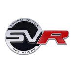 ABS SVR Logo Autokere K&uuml;ljekleepsud Rinnam&auml;rgid Tagaluugi Kleebised Style-E