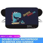 Sobib Snow Ice Sun Frost 4-kihilise kaitsega auto esiklaasi kattele