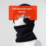 Meeste talvine kootud villane m&uuml;ts keskealistele ja eakatele, soe ja kaitsev k&otilde;rvaklapi disain