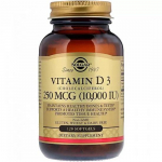 Solgar - Vitamin D3 (Cholecalciferol), 10,000 IU, 120 Softgels