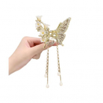 Juuksek&uuml;&uuml;s Pikad narmad Kunstp&auml;rlid Liblikad Dekoratsioonid Juukseklambrid Naistele T&uuml;drukutele Soengud Avaleht