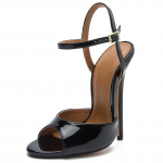 Mood Superk&otilde;rged kontsad Naiste sandaalid Moodsad seksikad suvekingad naistele Kvaliteetsed punased valged feti&scaron;i kontsadega peotantsu pulmakingad Daamile 39 must