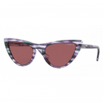 Vogue Eyewear Vo5211sm 286869 Naiste P&auml;ikeseprillid Striped Pink Blue/54