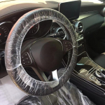 50 tk &Uuml;hekordselt kasutatavaid autoistmekatteid L&auml;bipaistvad Veekindlad Tolmukindlad Istmekaitsekatted Autode Ilu Remondi Hoolduse Puhastamiseks