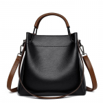 Naiste kott Suure mahutavusega &auml;mbrikott Naiste &uuml;he &otilde;laga kott Moodsate v&auml;rvidega k&auml;ekott must