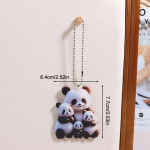 Multifilmi notsu panda kaunistused 2D loomade akr&uuml;&uuml;list autoripats Dekoratiivne vaatepeegli ripats v&otilde;tmehoidja j&otilde;uluehted