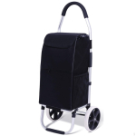 Shopping Cart Bag Oxford Cloth Portable with Front Pocket,Large Capacity,Waterproof,Fold up Trolley