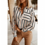 YYFS Naiste moe vabaaja kevadise s&uuml;gistriibuga pikkade varrukatega POLO kaelusega pluusid ja s&auml;rgid S