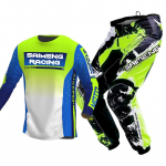 motokrossi k&auml;igukomplekt lastele 4 5 6 7 8 9 10 11 12 13 aastat Noor laps Mootorrattapoiss t&uuml;druk Jersey Pant Kits v&otilde;istluskost&uuml;&uuml;m Off-road Enduro MX MTB L-24