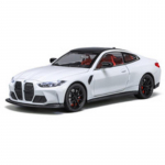 1/24 BMW M4 Kupee Sulamist Sportauto Mudel Valatud Metallist V&otilde;idus&otilde;iduauto S&otilde;idukite Mudel Simulatsioon Heli Valgus Kollektsioon Laste M&auml;nguasi Kingitus 1/24-Size:21*9.5*5cm valge