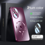 Magsafe &uuml;mbris Honor 300 Ultra 200 Pro jaoks, k&otilde;va matt p&otilde;rutuskindel objektiivikaitsega telefonikate Honor 200 100 jaoks, magnetiline kest Honor 200 Pro