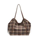 Vabaajaline ruuduline l&otilde;uendikott naistele mitmek&uuml;lgne &otilde;lakott suur mahutavus uus mood gray