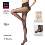 Punane pipar Must siid 15D Konksivastased Kulumiskindlad Laiendatud jalgevahega Moodsukkp&uuml;ksid naistele