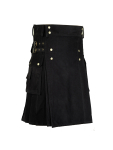 Cotton Kilt Scottish Deluxe Army Tartan Goth Outdoor Utility Highlandi seelik 52 must