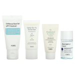 Purito, weekend travel kit, 4-piece kit white