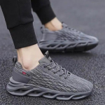 Blade Jooksukingad Meestele Libisemisvastane Summutus Lahe Tald K&otilde;ndimiseks Matkamiseks Vaba aja veetmiseks Suveks Jooksuks Zapatills Tennised 44 valge