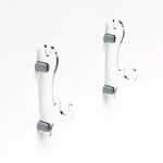 2 tk seinale kinnitatavat m&otilde;&otilde;gahoidjat akr&uuml;&uuml;list samurai m&otilde;&otilde;ga kuvamiseks, Tanto Rapier Cosplay racki hoidikud puhas