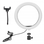 LED-t&auml;toveeringu k&uuml;&uuml;nekunsti lambipea vahetuspea fotograafia otse&uuml;lekande r&otilde;ngasvalgusti pea (18W?26cm)