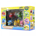 5 tk/komplekt ABS Min Deformation Gogo Dino Action Figuurid REX Transformation Auto Lennuk Mootorpaat Kraana Dinosauruste m&auml;nguasjad lastele