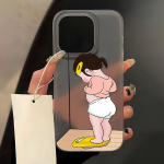 Mobiiltelefoni&uuml;mbrised iPhone 11 13 15 Pro Max 12 14 Pro Max &uuml;mbrisele iPhone 16 15 Plus 13 Pro 12 j&auml;&auml;tunud tekstuuriga maalitud koomiksililled iPhone 11 valge