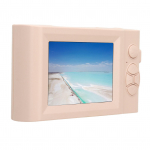 2,8-tolline HD 1080P digikaamera videokaamera 8x digitaalse suumiga 20 MP videologimiskaamera, v&auml;ike kaasaskantav valge