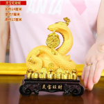 1 tk K&auml;sitsi valmistatud loominguline vaiguga Zodiac Snake Ornament Kodu TV-kapp Veinikapp Kaunistus majapidamise kingitus