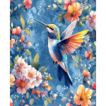 Teemanttikandid, linnud, loomad, kivid, &uuml;mmargune puur, teemantmaal, ristpistekomplektid, kodukaunistused Full Round 20x30CM