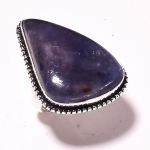 Iolite Cab's Gemstone Ring Handmade Unique Thanksgiving Gift Jewelry 7 z7z29