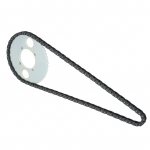 Tagumise veoratta hammasratas T8F 54T 116 l&uuml;liga ketikomplekti komplekt 47cc 49cc 2-taktilisele