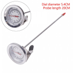 1 tk K&ouml;&ouml;git&ouml;&ouml;riistad Sond Termomeeter Piim Kohv Toit Liham&otilde;&otilde;tur roostevabast terasest k&uuml;psetustemperatuuri m&otilde;&otilde;tur