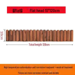 V&auml;liskorrosioonivastane puidust aiatara lillepeenarde ja kaunistuste jaoks Carbonized
