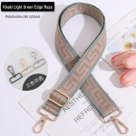 Reguleeritav Crossbody triibuline kotirihm &ndash; mitmek&uuml;lgne, lai asendusrihm Light Gold Buckle