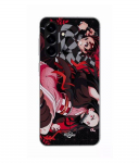Kest - Maniacase - Samsung Galaxy A26 - Silikoon - Pehme - Demon Slayer must