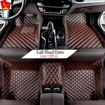 Toyota Corolla 2014 2015 2016 2017 2018 jaoks Auto P&otilde;randamatid Nahast Vaibad Kohandatud Auto Sisetarvikud kohv