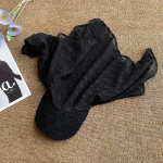 Magus pitsiline lilleline pear&auml;tt-m&uuml;ts naistele t&uuml;drukutele pastoraalses stiilis suvine kolmnurkne sall peapael m&uuml;ts armas juukseaksessuaar valge